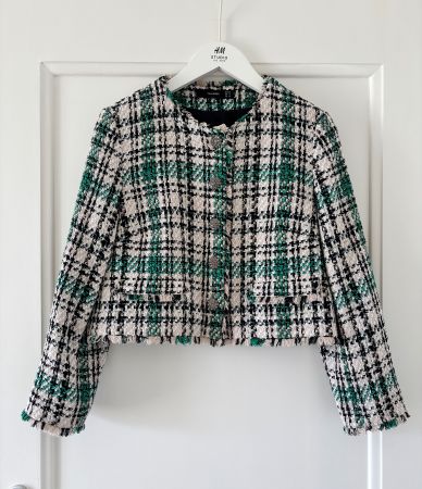 Hallhuber cropped blazer - size EU38