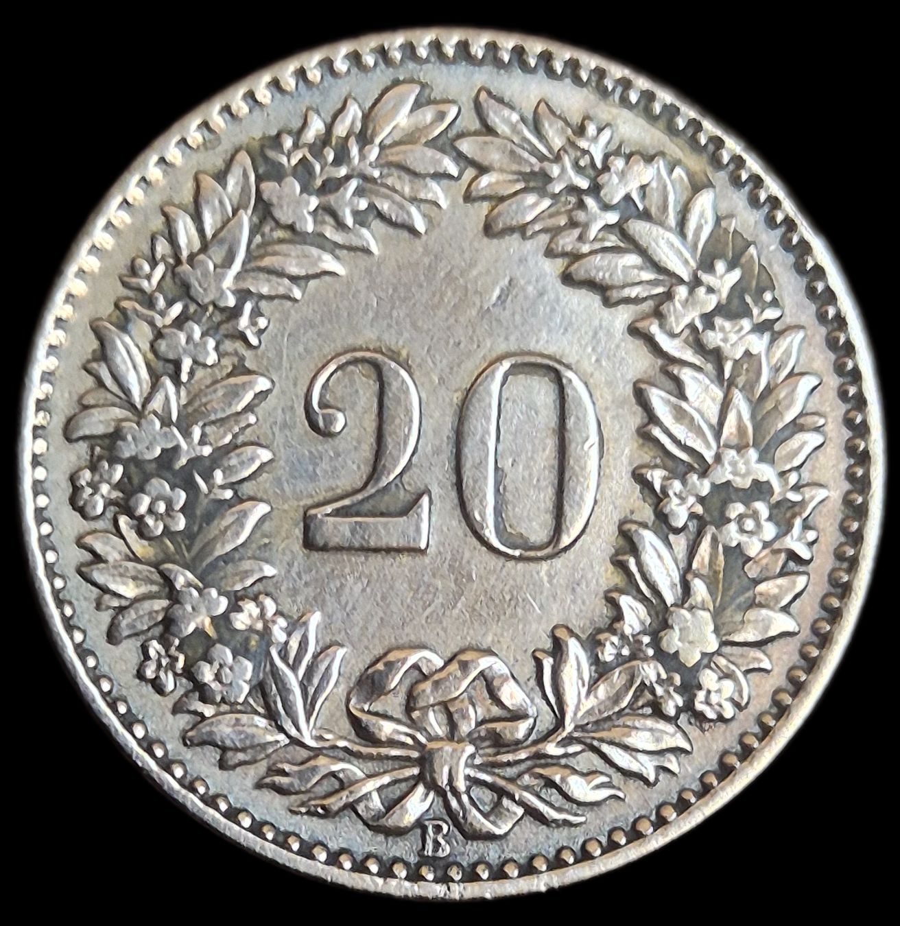 Tutti le monete: Top Silber Billon 20 Rappen 1858 Schweiz – Usato da Grenchen venduto da Grenchen_Coins 1