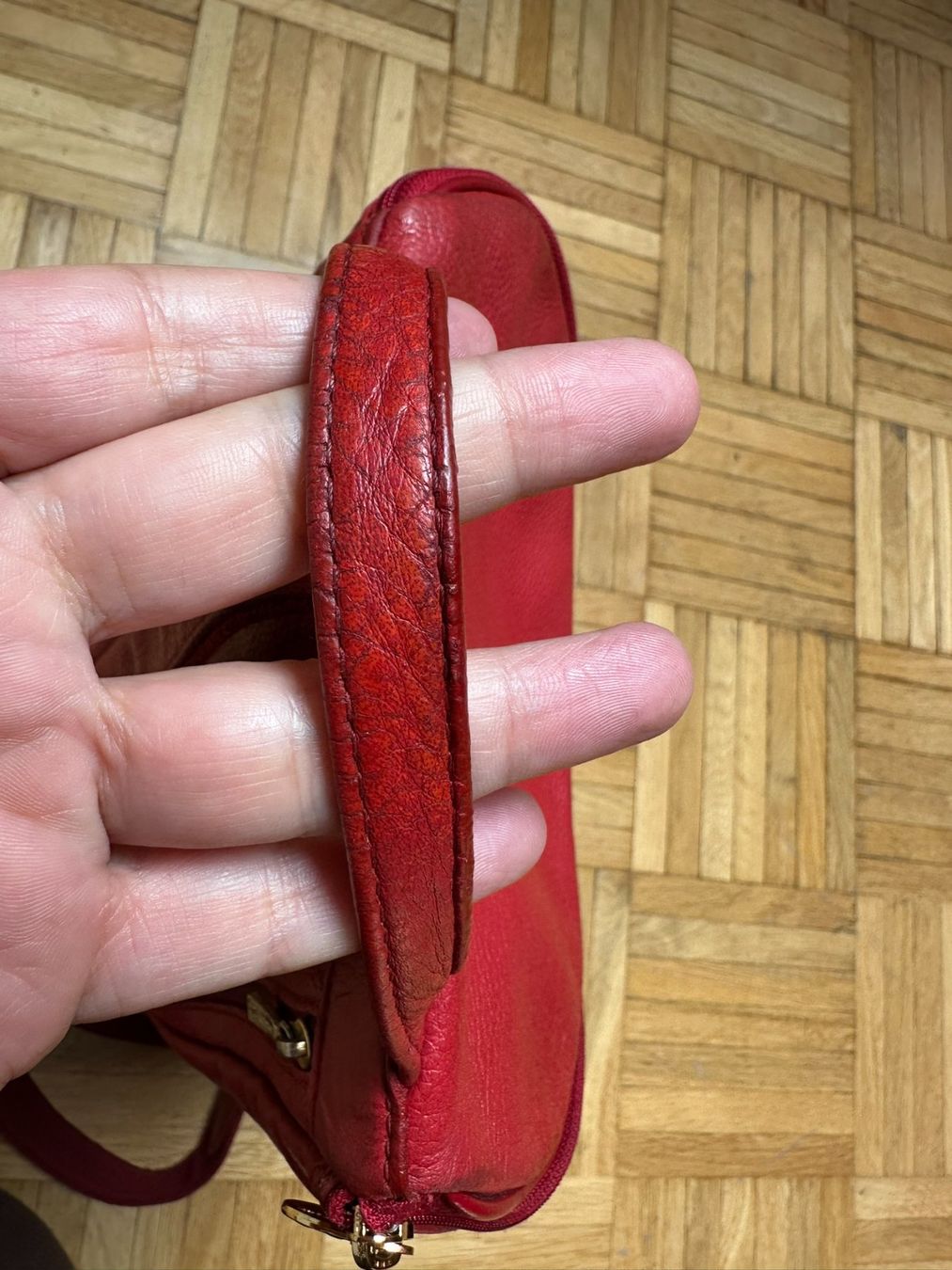 Longchamp Borse da donna: Longchamp sac à dos rouge – Usato da Bernex venduto da euma1976 5