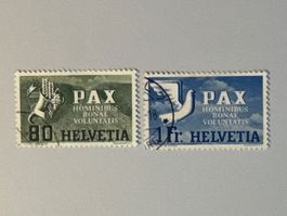 1945, PAX, ZNr. 269-270, gestempelt