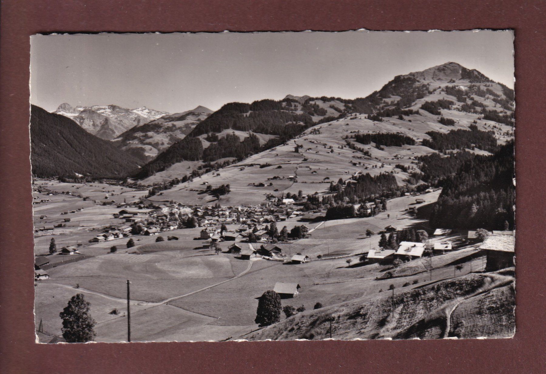 Cartoline postali: ZWEISIMMEN - 1951 – Usato da Pully venduto da nicecards