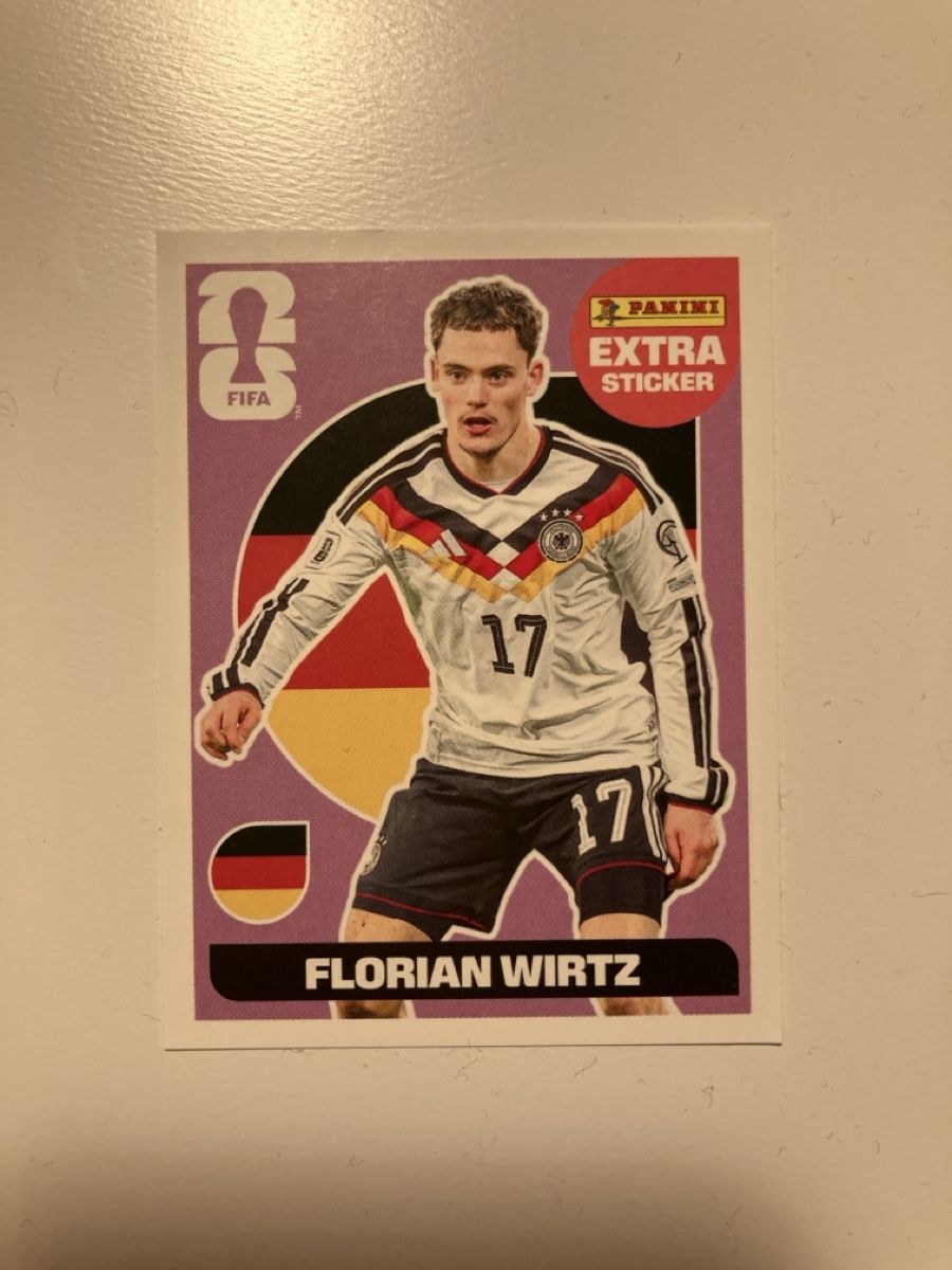 Panini Carte collezionabili: Panini Extra Sticker Florian Wirtz – Nuovo (secondo la descrizione) da Heerbrugg venduto da Logock