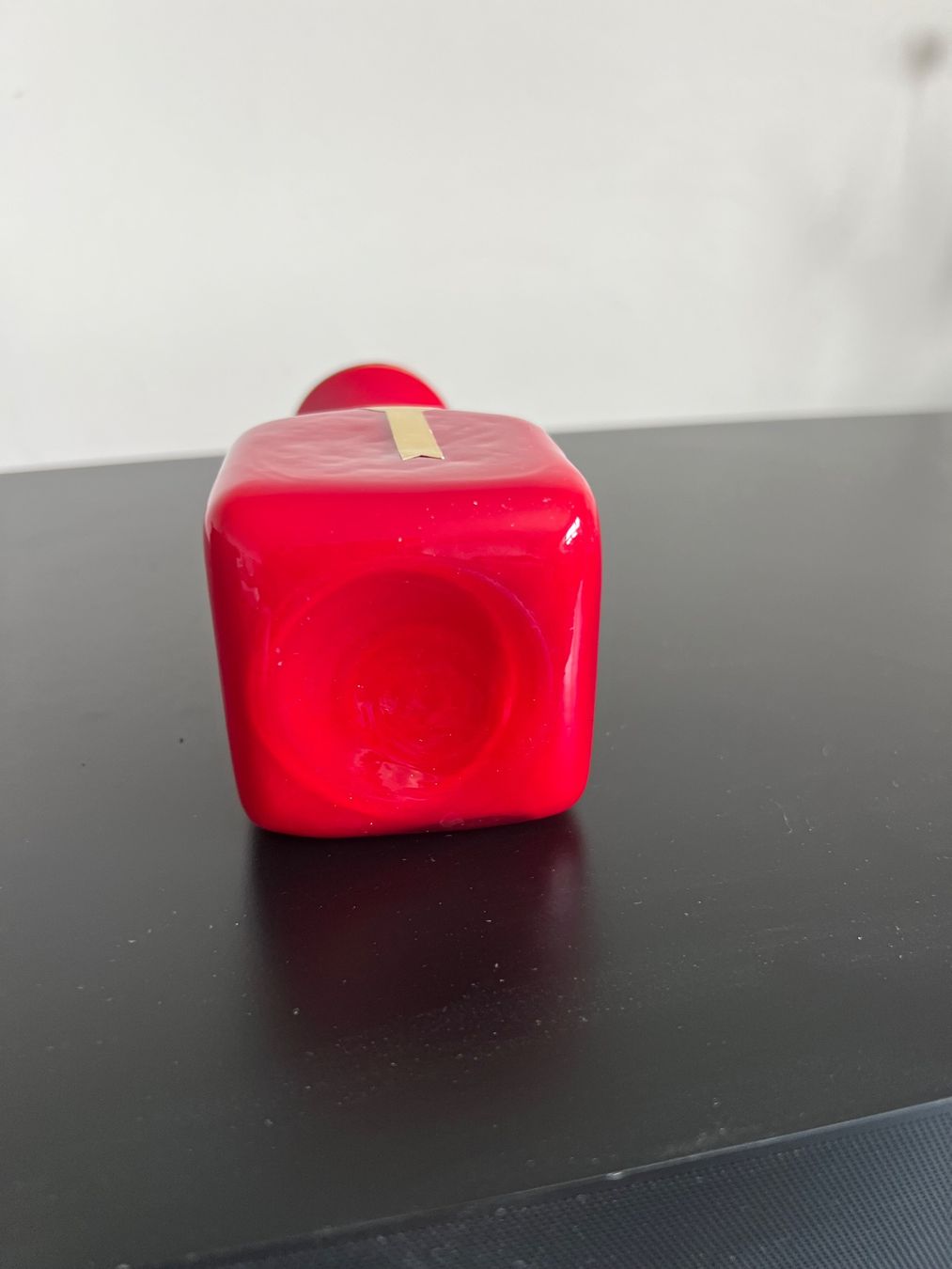 Murano Vasi & Recipienti: Vase Murano Rot Opalina Fiorentina 16.5 cm – Usato da Jona venduto da Sariksa 5