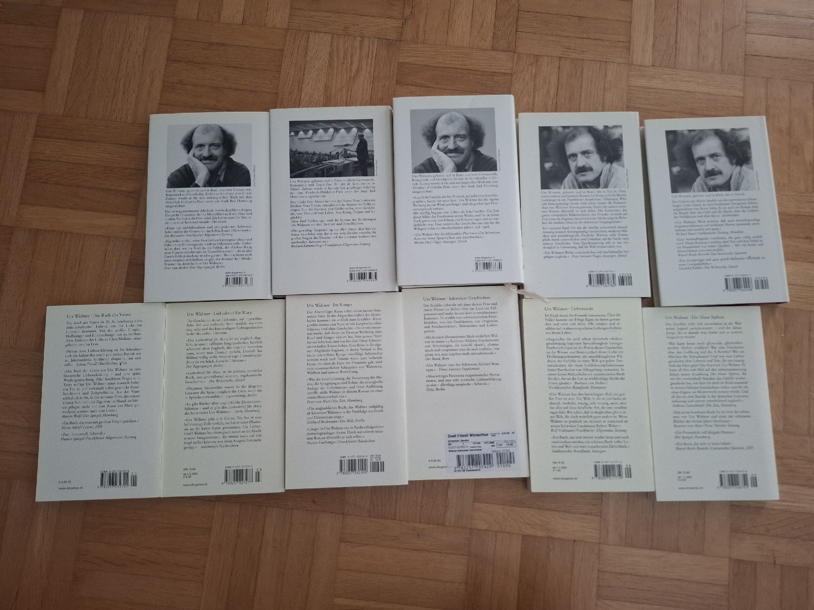 Libri: Urs Widmer Bücher-Sammlung, 11 Bände – Nuovo (secondo la descrizione) da Winterthur venduto da Smartie812 2