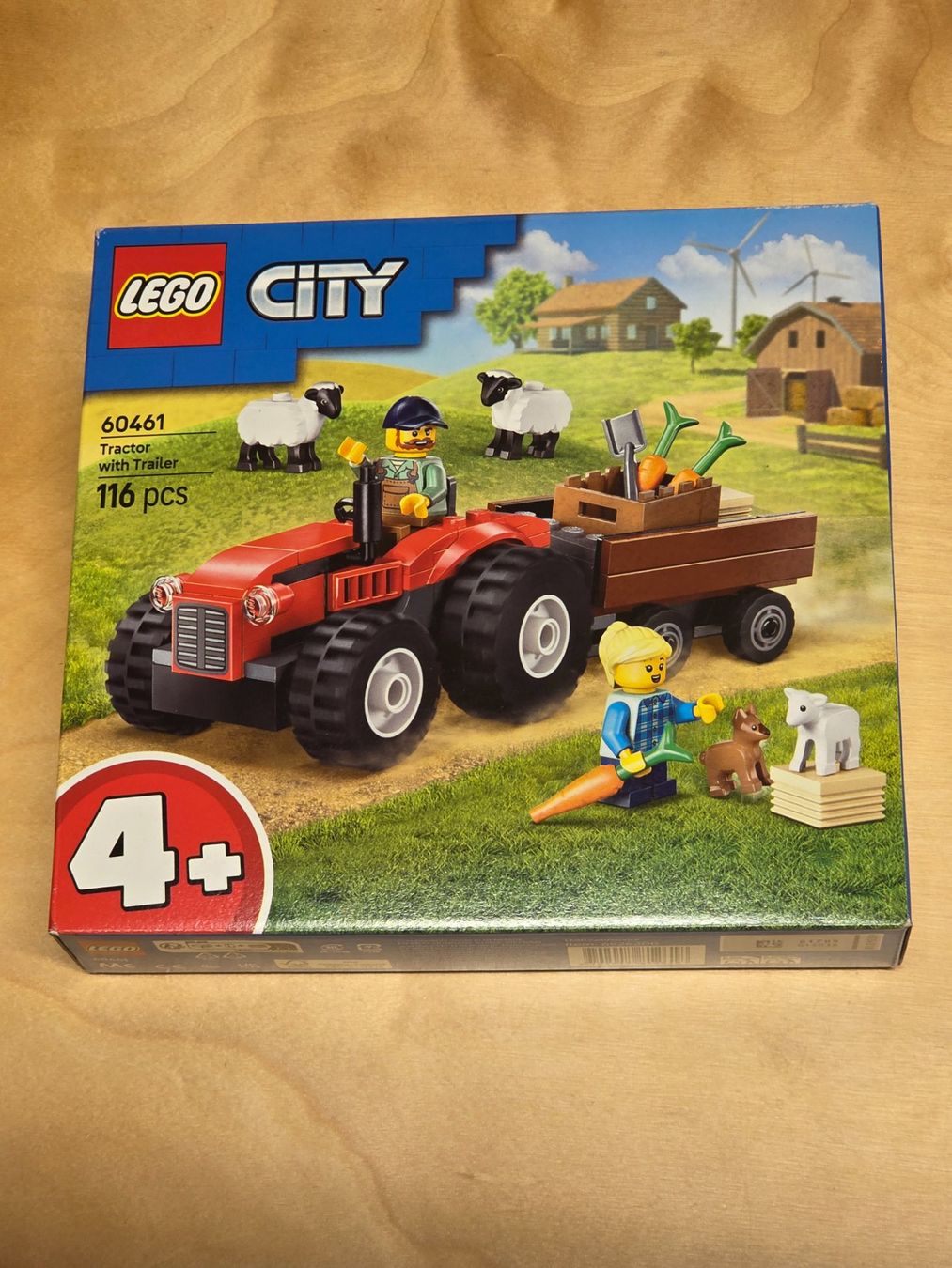 Lego Kit di costruzioni: Lego City 60461 Tractor with Trailer – Nuovo e nell'imballaggio originale da Basadingen venduto da NekoBricks 1