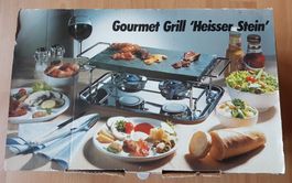 HEISSER STEIN - GRILL GOURMET (NEU) TISCHGRILL