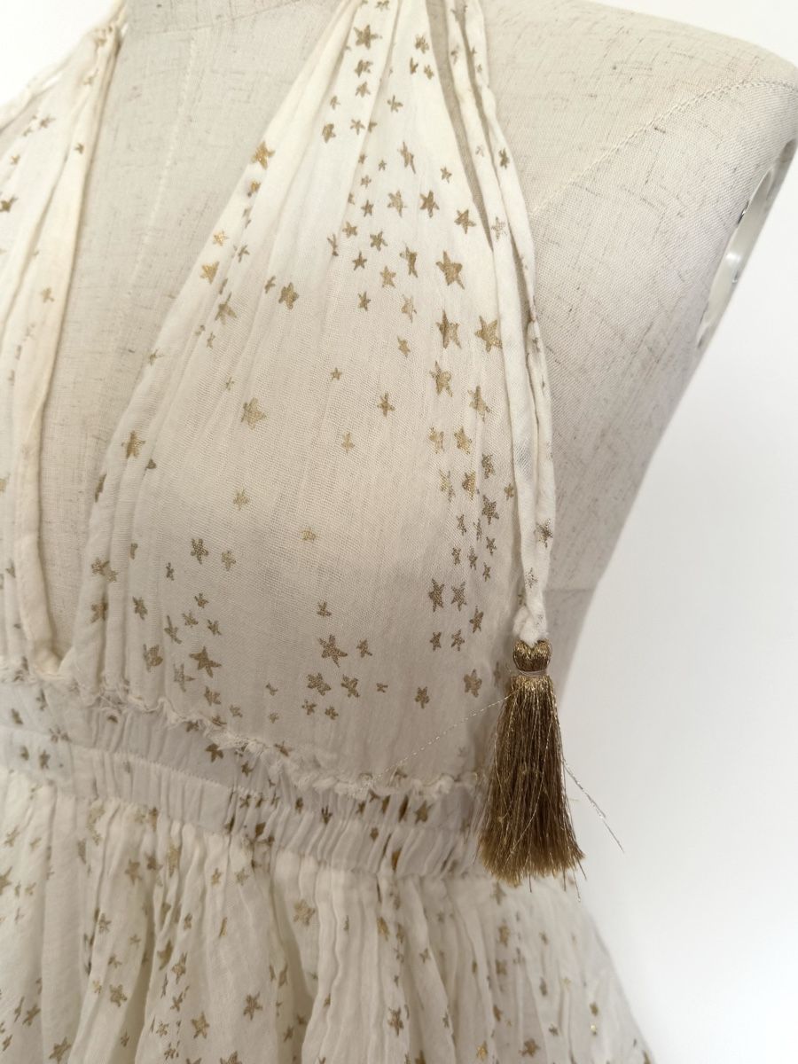 Vestiti: LoveShackFancy Deanna Star Print Halter Mini Dress – Usato da Zürich venduto da di_archive 2