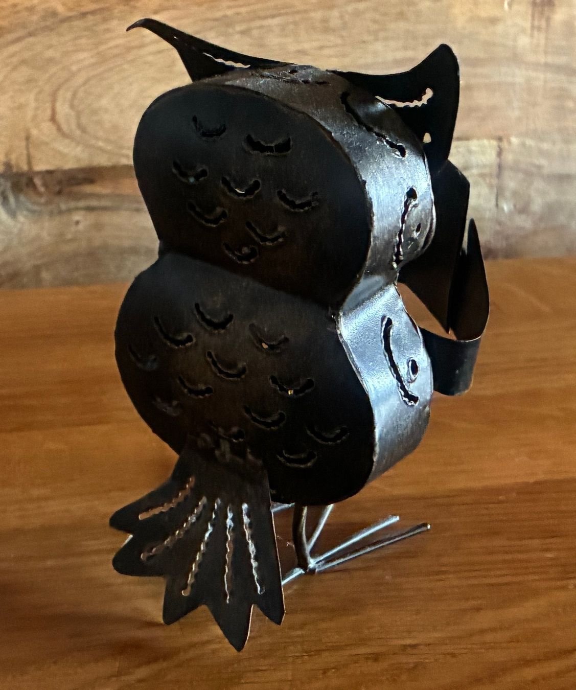 Statuette: Déco Hibou e métal – Nuovo (secondo la descrizione) da Ovronnaz venduto da LesBidochons 2