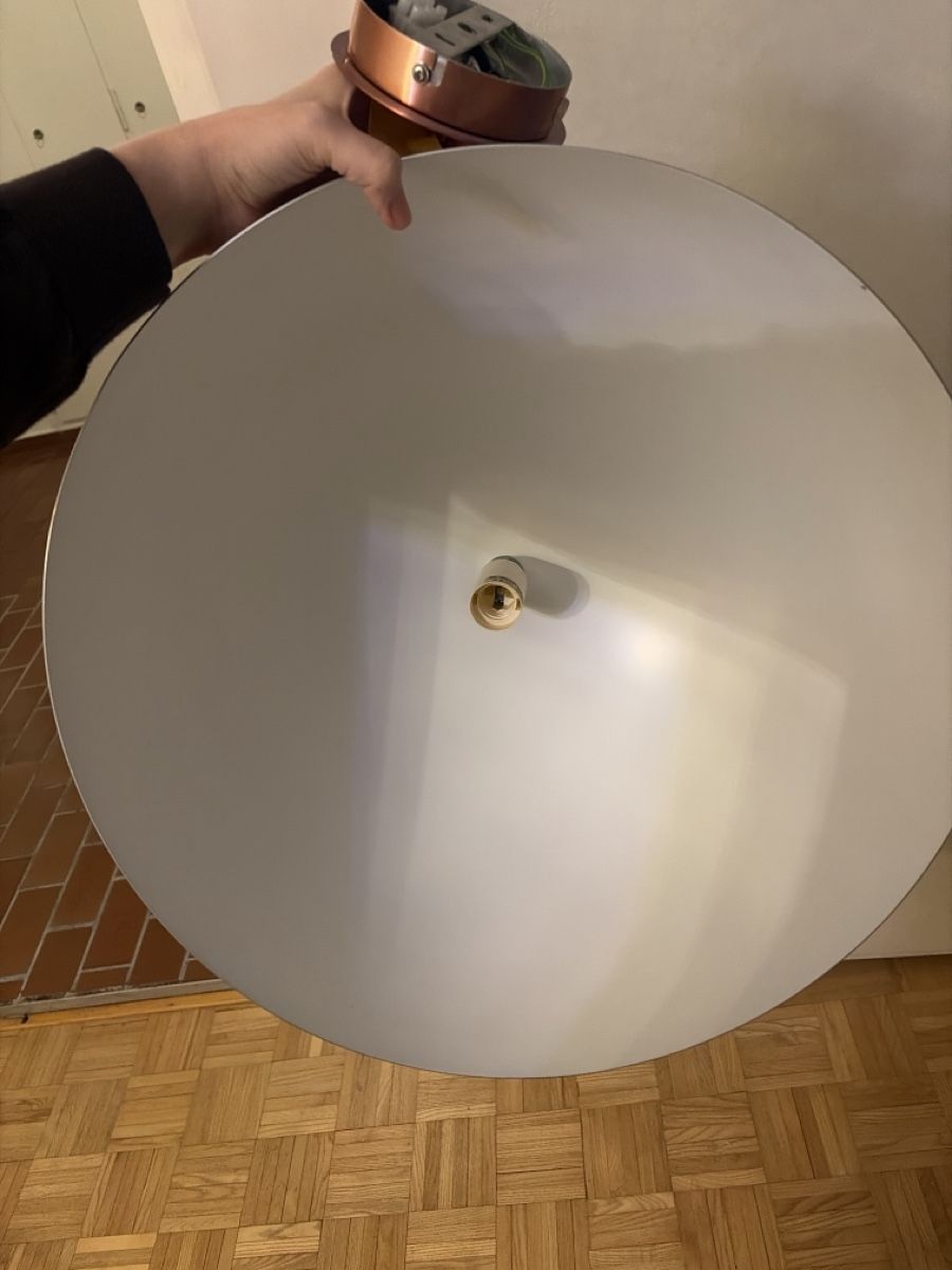 Lampade: Copper Pendant Lamp Dome Shape Like New Condition – Usato da Zürich venduto da mar_nw5d 3