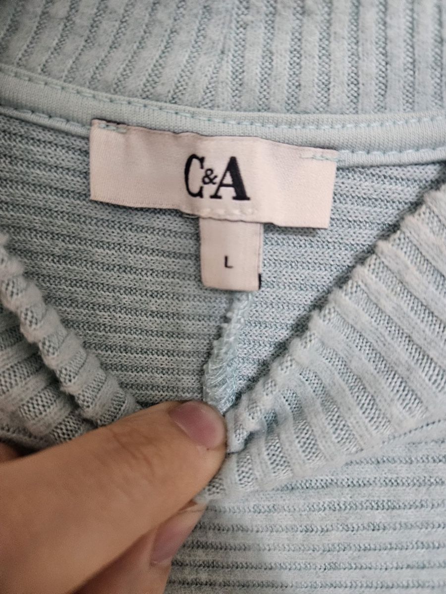 C&A Pullover & Sweatshirts: Pullover, Farbe Blau-Grün C&A – Gebraucht aus Kreuzlingen von Lore2000 2