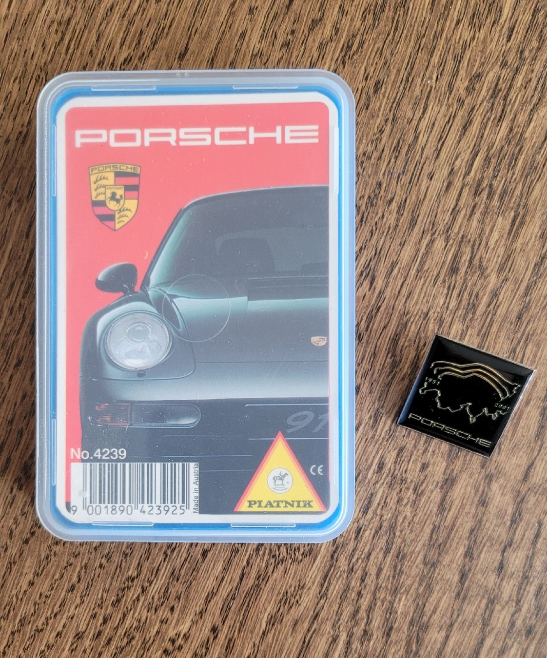 Giochi: Porsche Quartett Spiel mit Pin – Usato da Krauchthal venduto da kuese85