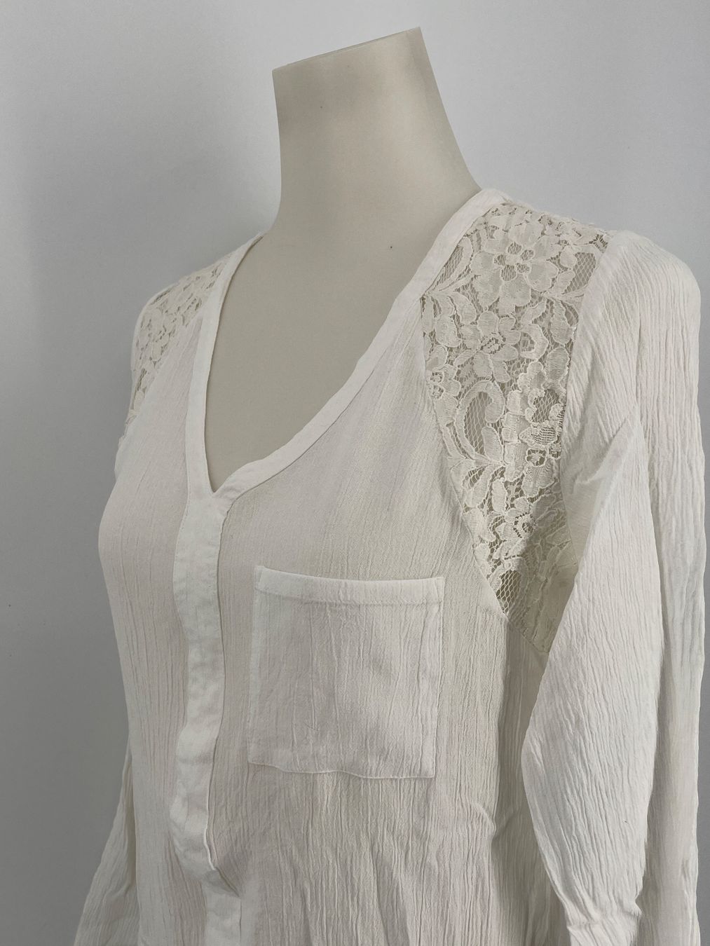 Tally Weijl Camicette: Bluse mit Spitze Gr. 36 von Tally Weijl – Usato da Auenstein venduto da moin. 2