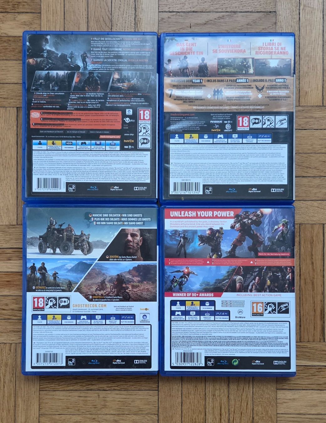 Giochi: PS4 Games The Division 1 + 2, Ghost Recon, Anthem – Usato da Brüttisellen venduto da ruebli-fan13 1