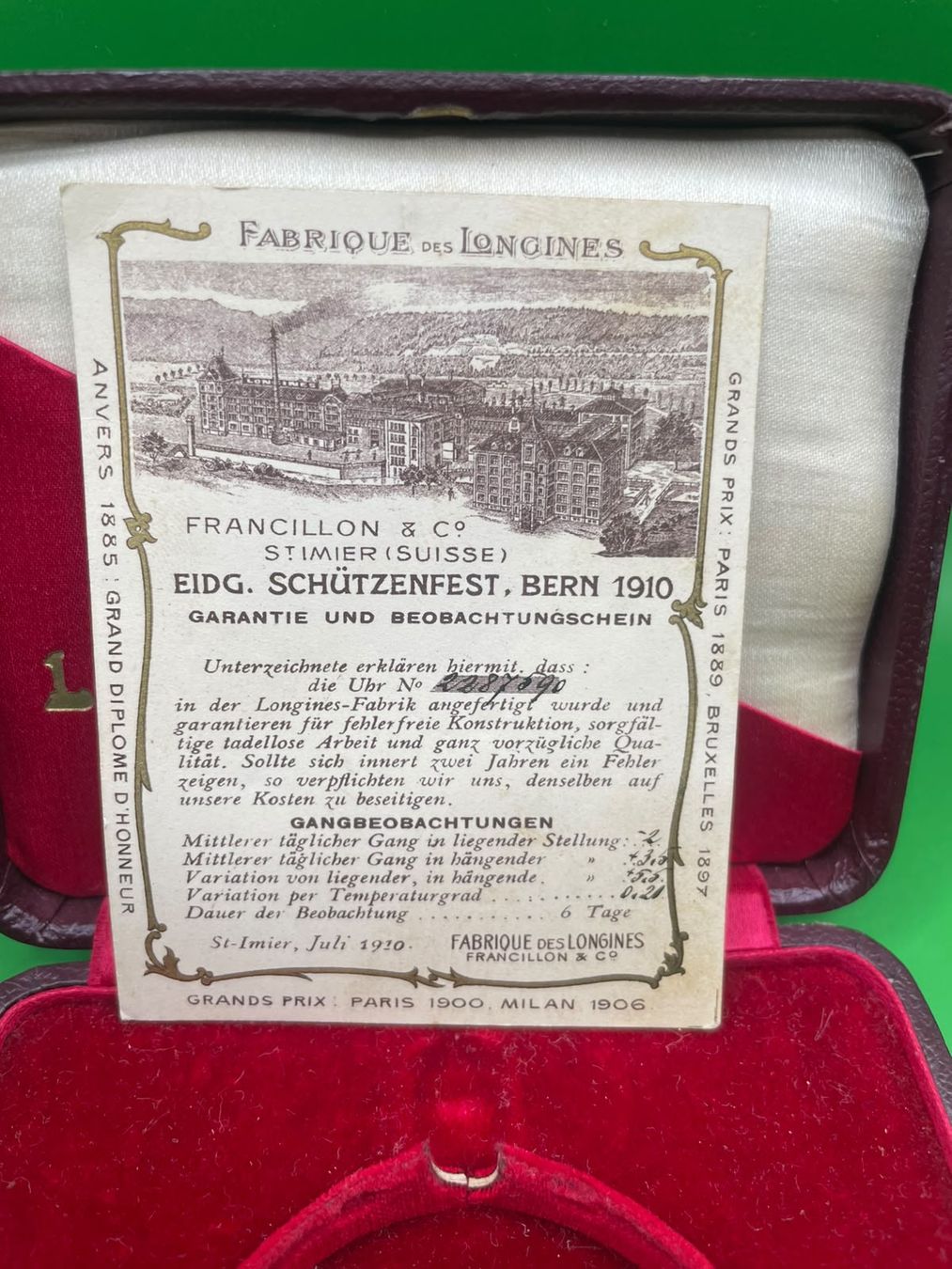 Uhrenboxen: Taschenuhr Schachtel – Gebraucht aus Unterlangenegg von can_rf8g 3