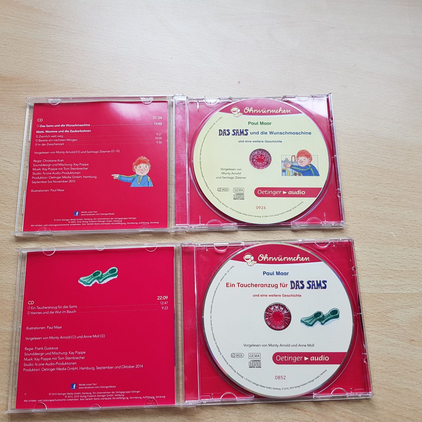 CDs: 2 CD das Sams – D'occasion à Rothenfluh par Sawi80 1