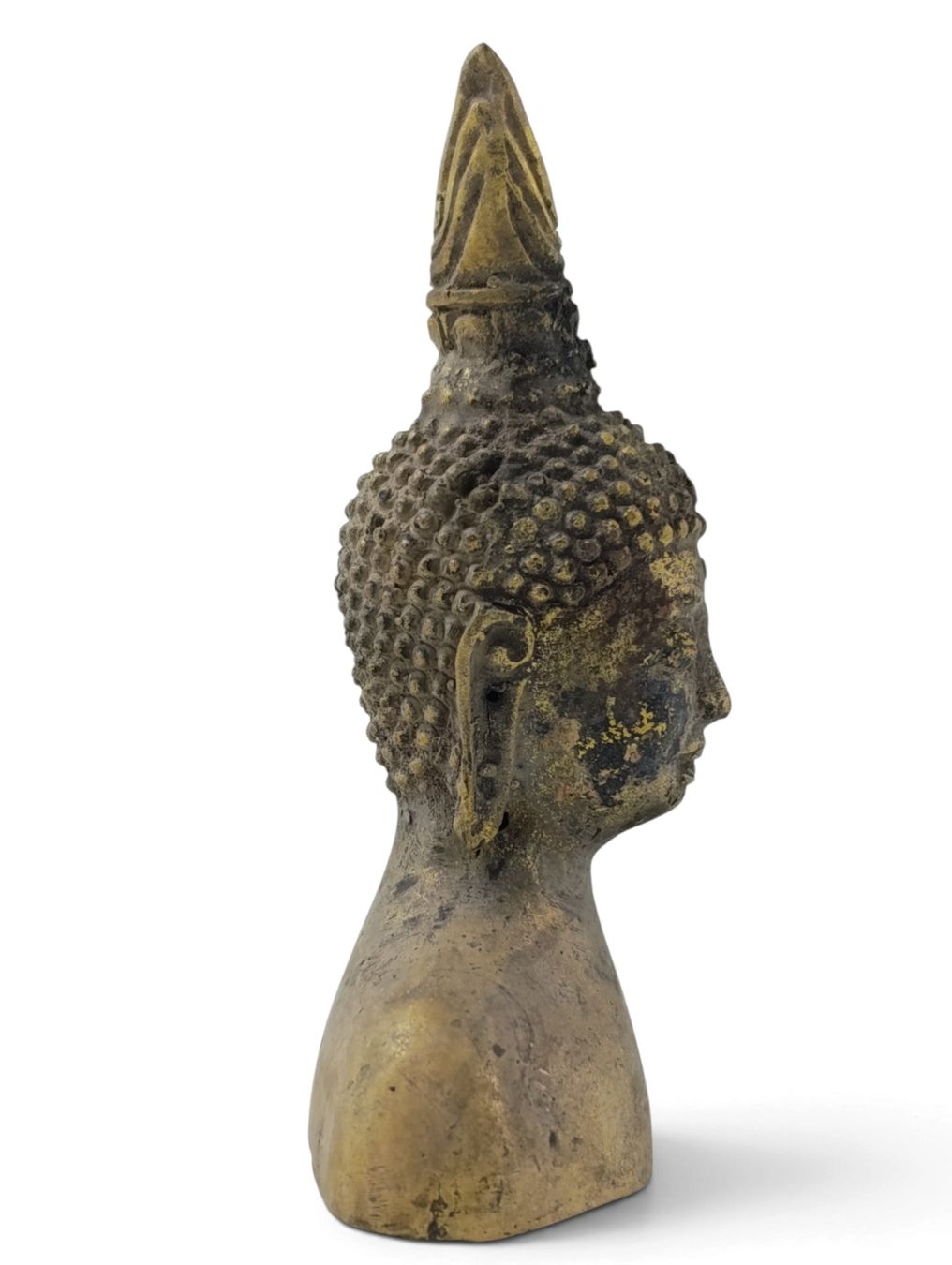 Statuette: Antike Buddha Büste Bronze  – Usato da Hochfelden venduto da Historium 4
