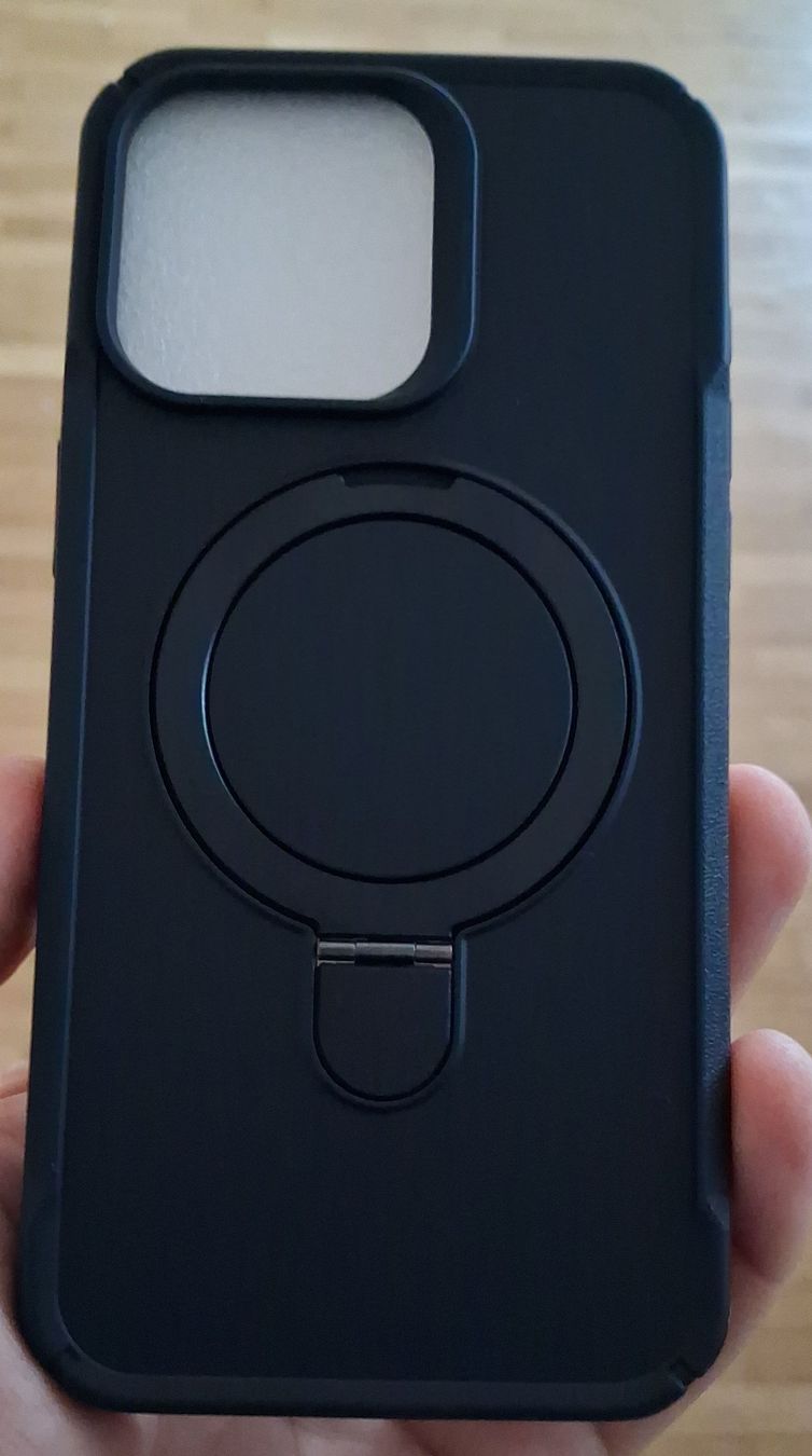 Apple Cover & Protezioni schermo: Cover iPhone 13 Pro Max Nera con supporto MagSafe integrato – Nuovo e nell'imballaggio originale da Jona venduto da api_sdn2