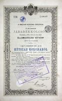 4% Königreich Ungarn, Budapest - 1892