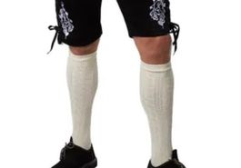 neue Oktoberfest Kniestrümpfe ecru 43-46
