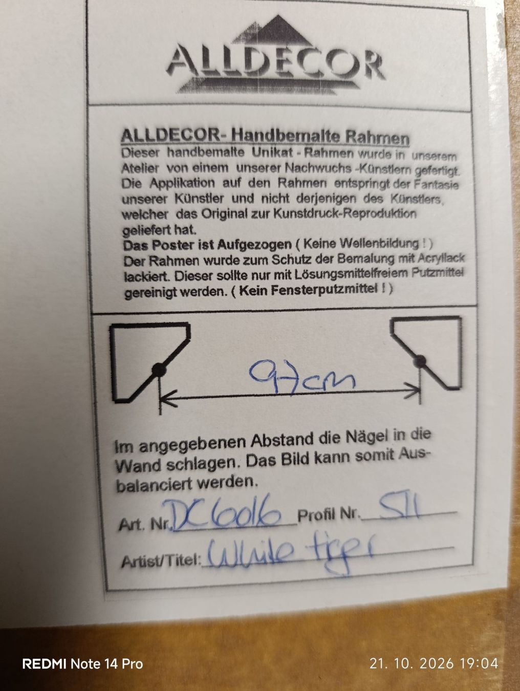 Dipinti: Löwe bild unikat – Usato da Neuhausen venduto da pat_p9qv 3
