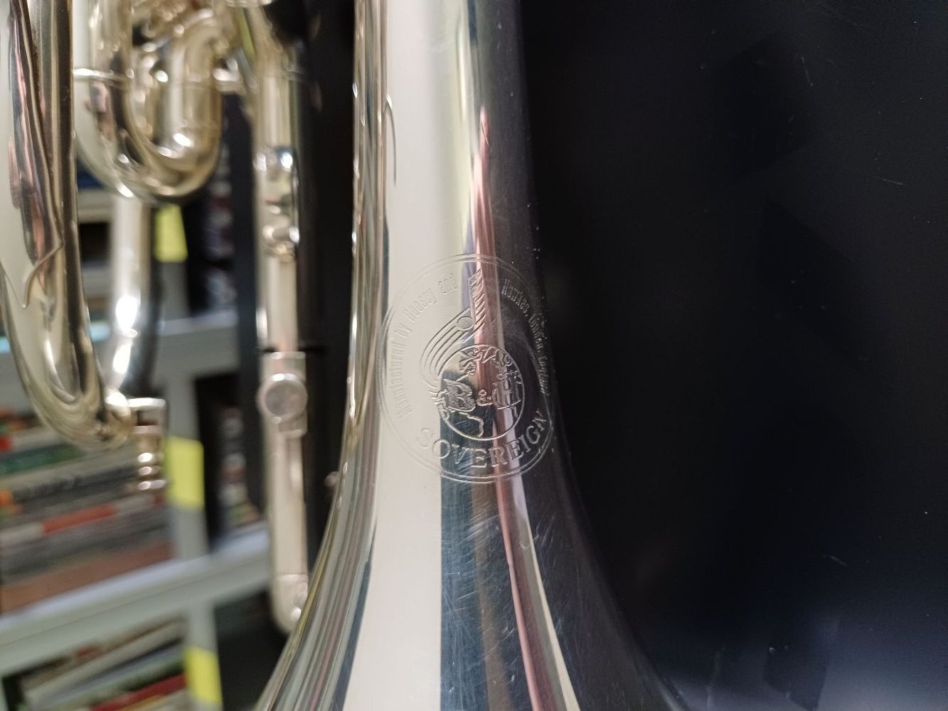 Besson Strumenti musicali: Besson Souvereign B Cornett – Usato da Allschwil venduto da Hifi-Basel 1