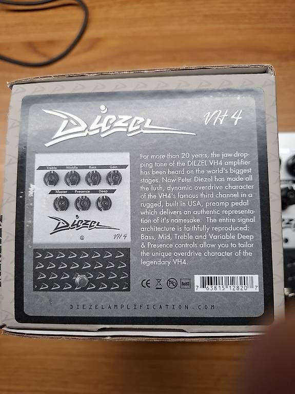 Musikinstrumente: Diezel vh4 Pedal  – Neu und originalverpackt aus Kriens von Cmoses 1