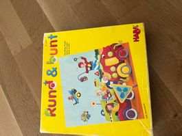 Haba Rund & Bunt Game - Fun for All Ages - EUC! 46 char.