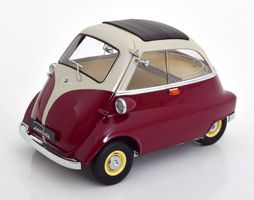 BMW 250 Isetta 1955-1963 dunkelrot / creme / schwarz    1:12