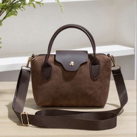 Sac à main femme marron avec bandoulière état neuf