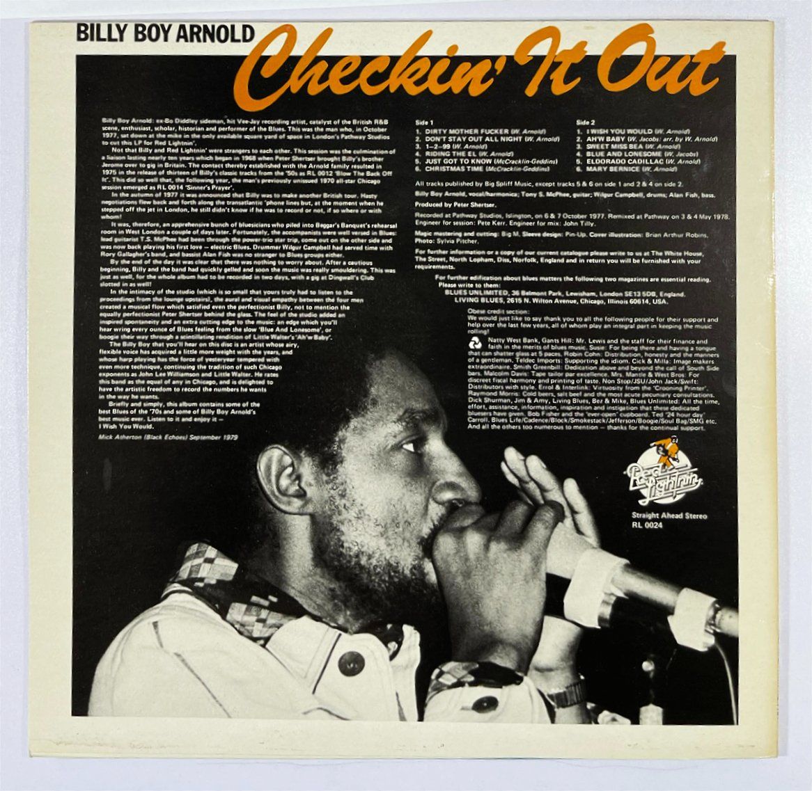 Schallplatten: LP: BILLY BOY ARNOLD - Checkin' It Out (1979) – Gebraucht aus Frenkendorf von Yard-Sale-2000 1