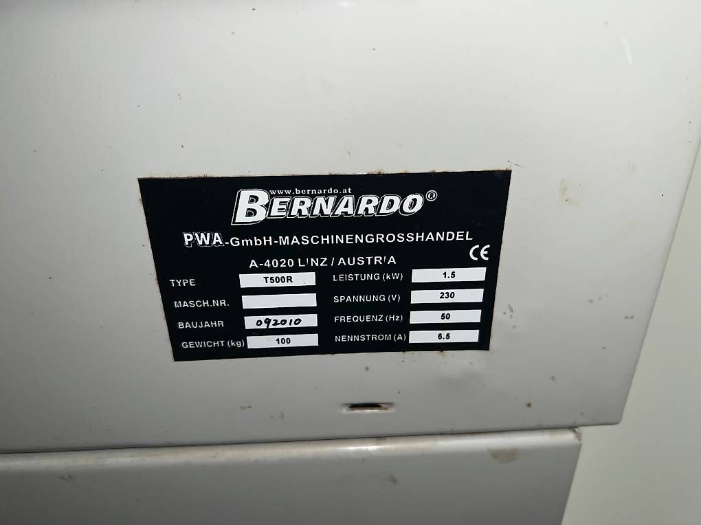 Tutte le macchine: Oberfräse - Bernardo T 500 R – Usato da Winterthur venduto da redbrick28 4