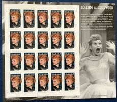 USA 2000 - Lucille Ball Kleinbogen Postfrisch
