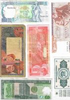 ca. 59 Noten aus aller Welt