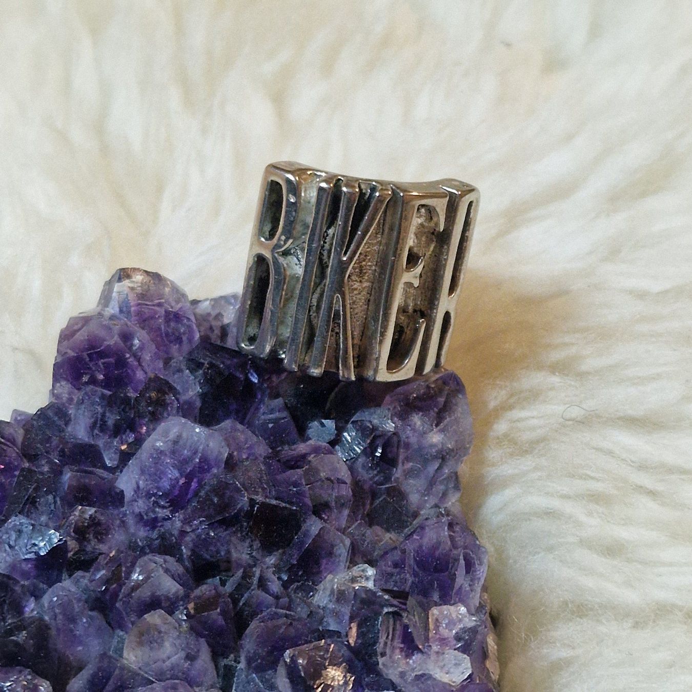 Anelli: Silberring "BIKER" Gr.  (62) massiv, Statement Ring, ... – Usato da Birr venduto da sen_8djr 3
