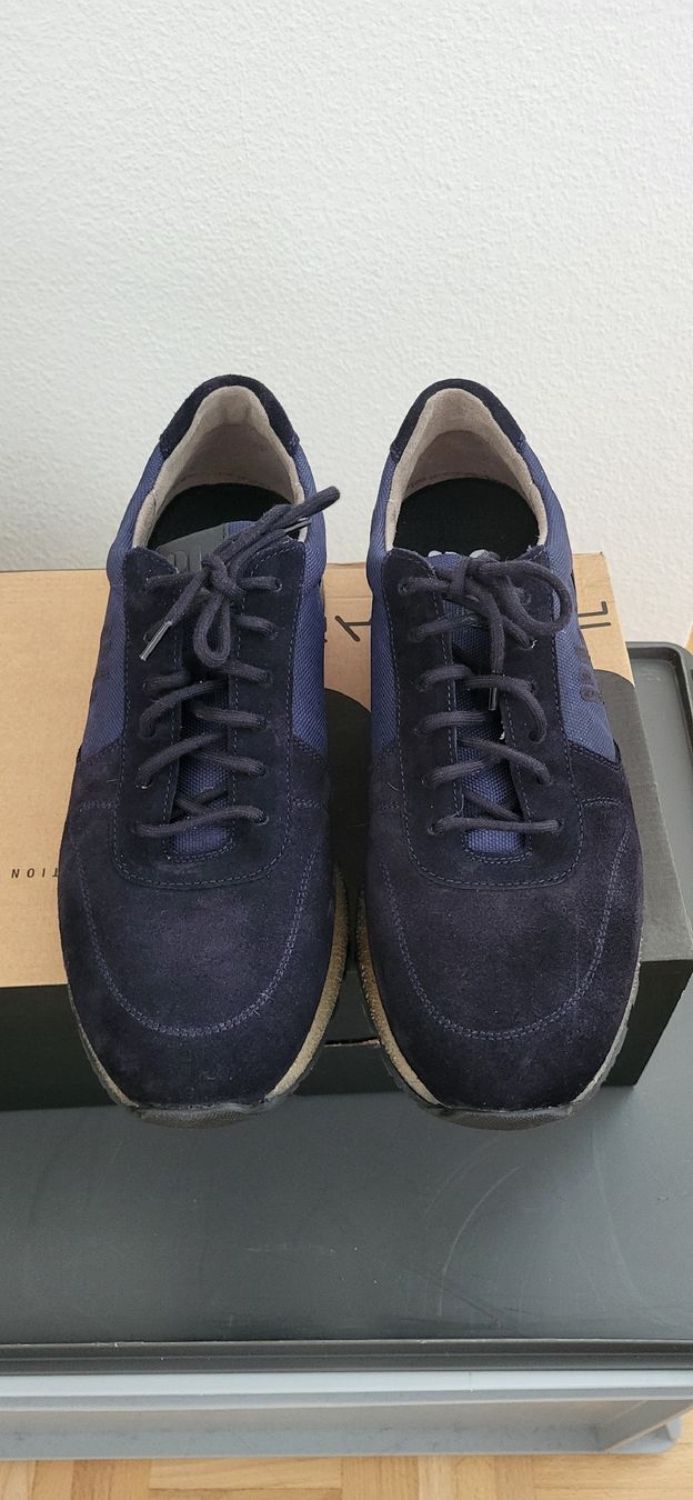 Gabor Herrenschuhe: Pius Gabor Herren Schuhe, Grösse 43, Dunkelblau – Gebraucht aus Emmenbrücke von tazuza