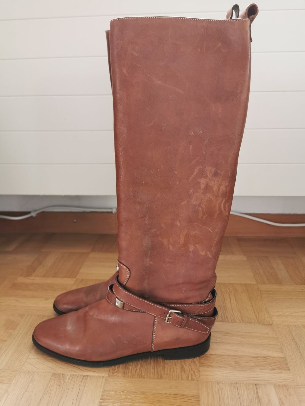 Scarpe da donna: Stiefel echt Leder Gr. 37 1/2 – Usato da Stäfa venduto da flamingo_17 4