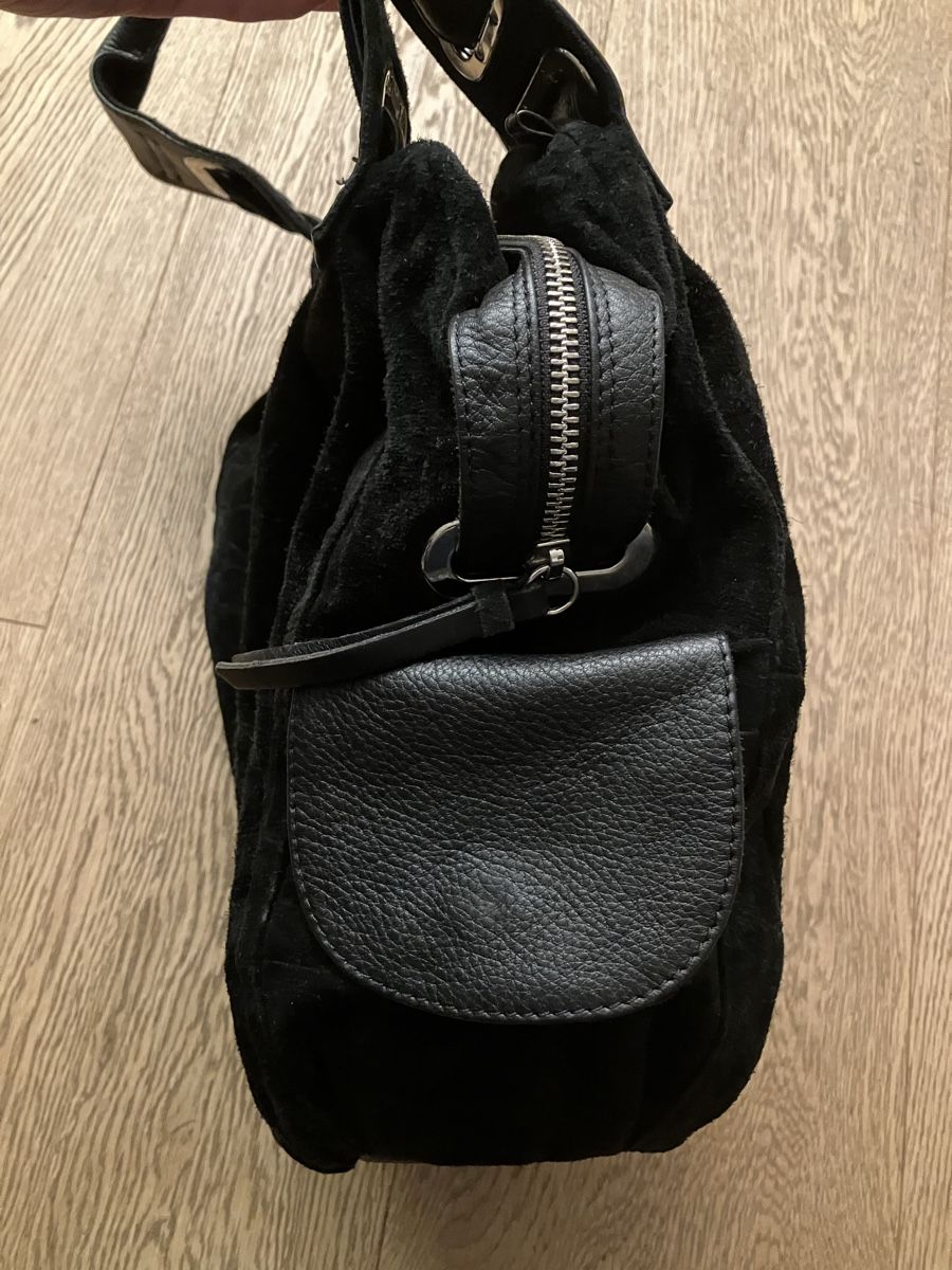 Taschen für Damen: Schwarze Wildledertasche von Rossi – Neu (gemäss Beschreibung) aus Cham von Liliane78 3