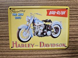 Harley-Davidson Duo-Glide 1958 Magnet klein