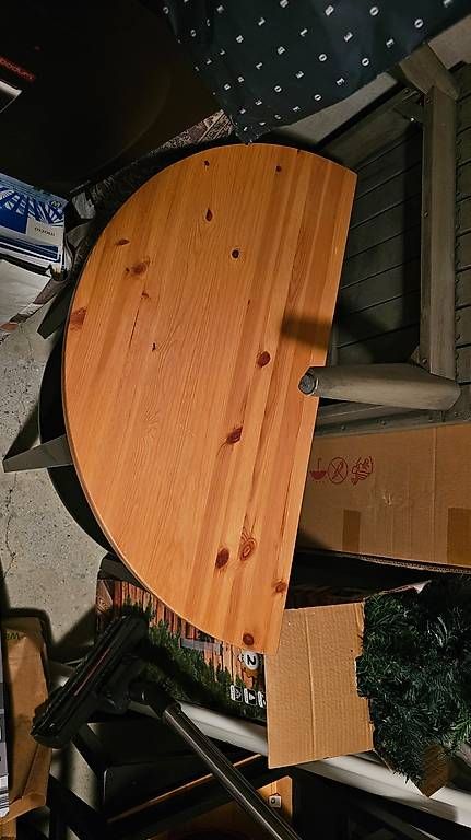 Tables: IKEA Arkelstorp Tisch halbrund – D'occasion à Ostermundigen par ad__gc8p 2