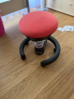 Aeris Swopper ergonomischer Sitzhocker  Rot/Schwarz Kinder