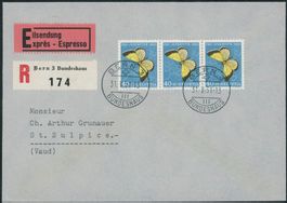 1950 - Pro Juventute - Express R Brief - MeF