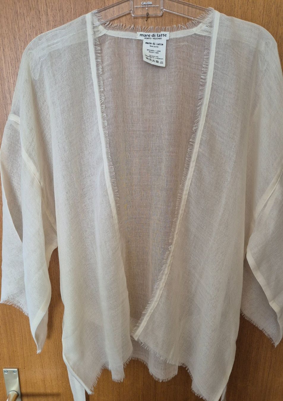 Giacche: Mare di Latte dünne Blusenjacke, off white, neu – Nuovo (secondo la descrizione) da St. Gallen venduto da limonaden
