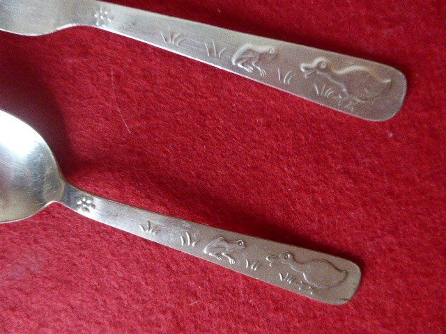 Set di posate: Kinder Besteck versilbert Vintage – Usato da Hitzkirch venduto da kleinerbaer01 2