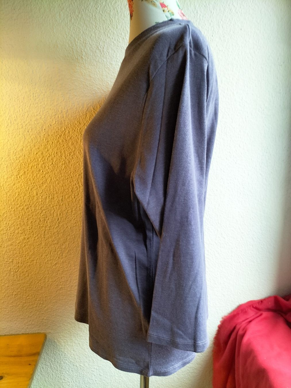 T-shirt: Shirt Basic, XXL, dunkellila - Zeitlos & Bequem! – Usato da Schaffhausen venduto da sunsetever 1