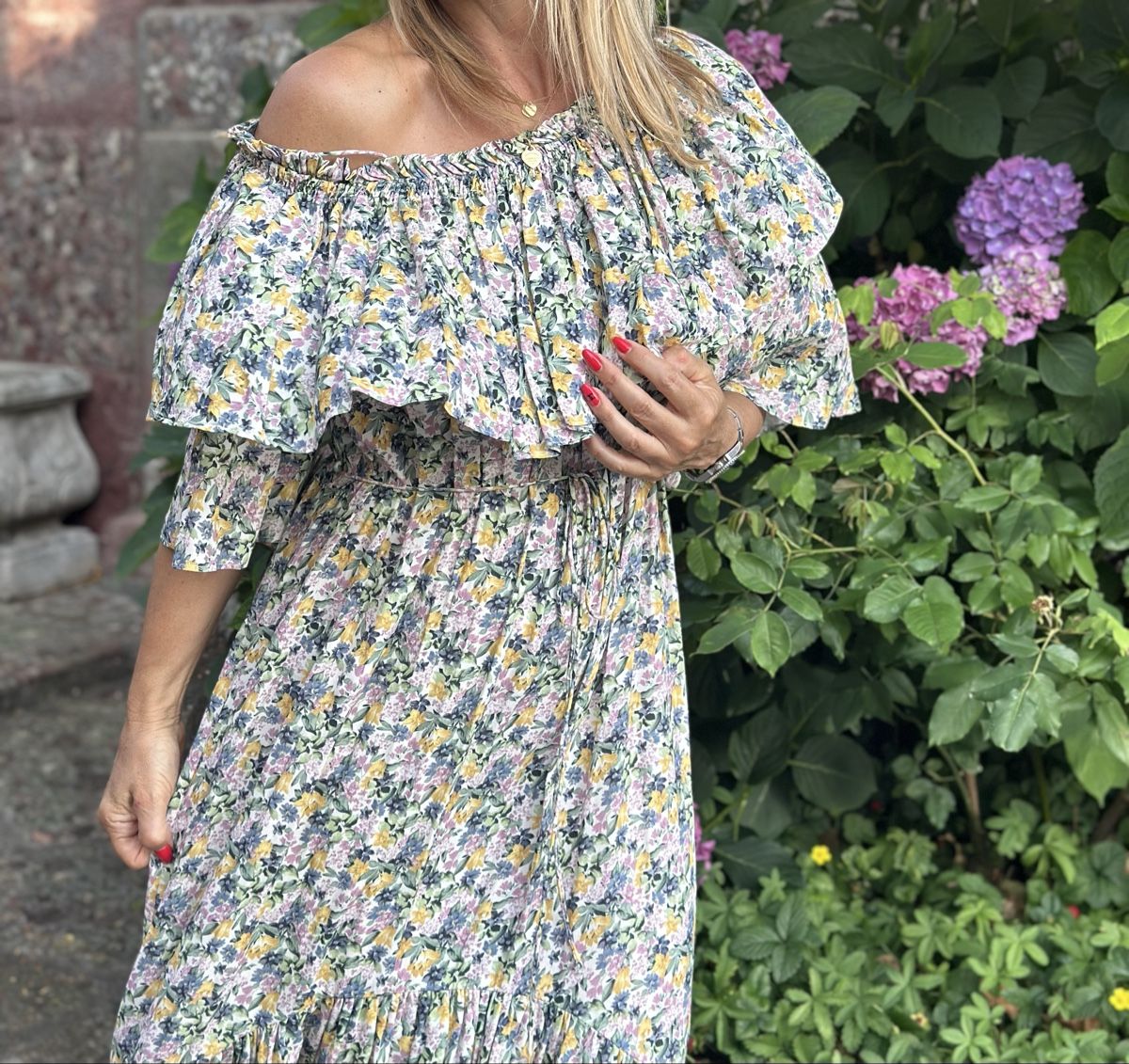 Mango Vestiti: Sommerliches Maxikleid mit Blumenmuster, Grösse 38 – Nuovo (secondo la descrizione) da Zürich venduto da zor_9n5z 1