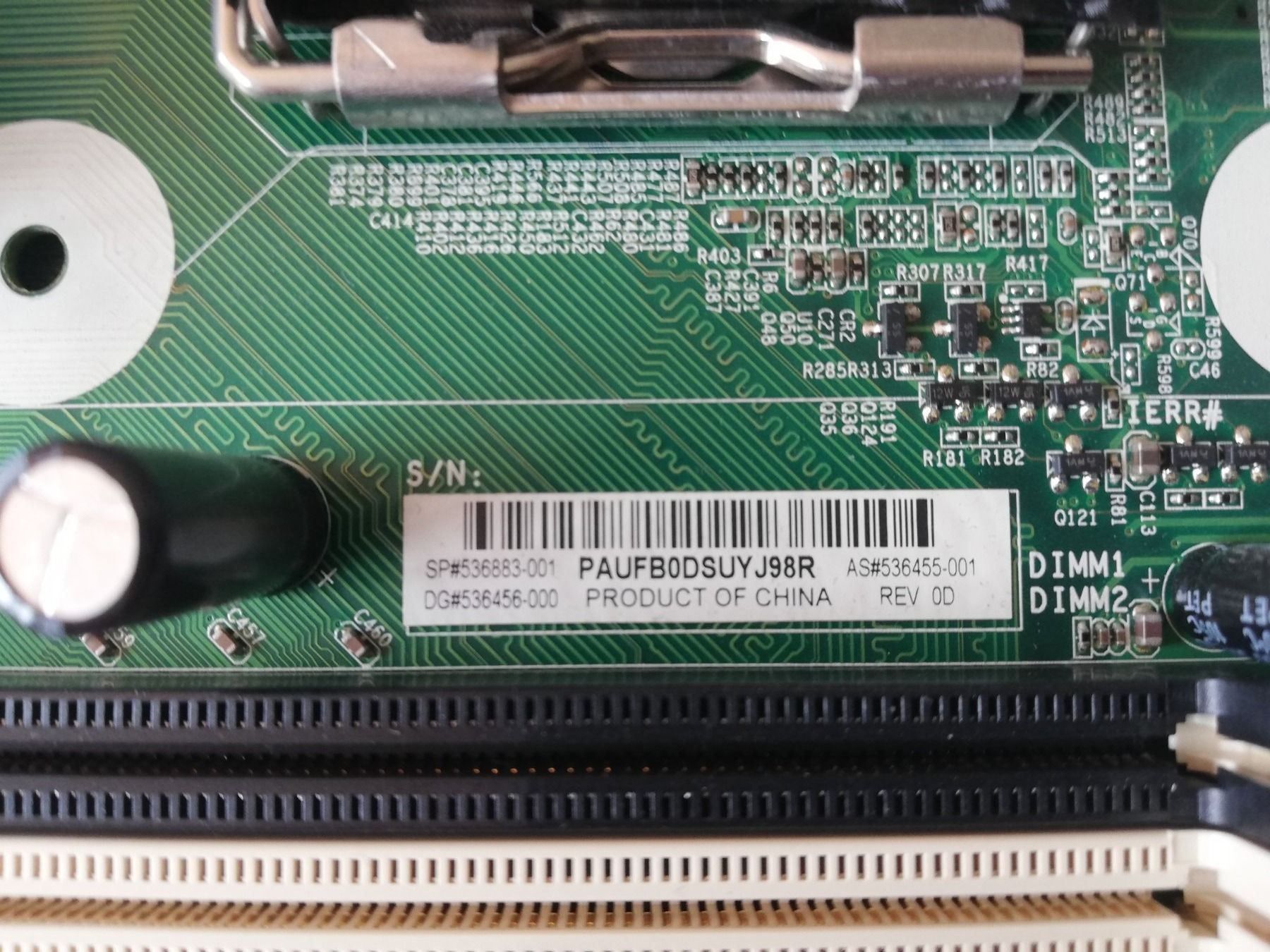 Hewlett Packard Schede madri: HP Compaq 8000 convertible Mainboard 775 – Usato da Thundorf venduto da Swizzzly 5
