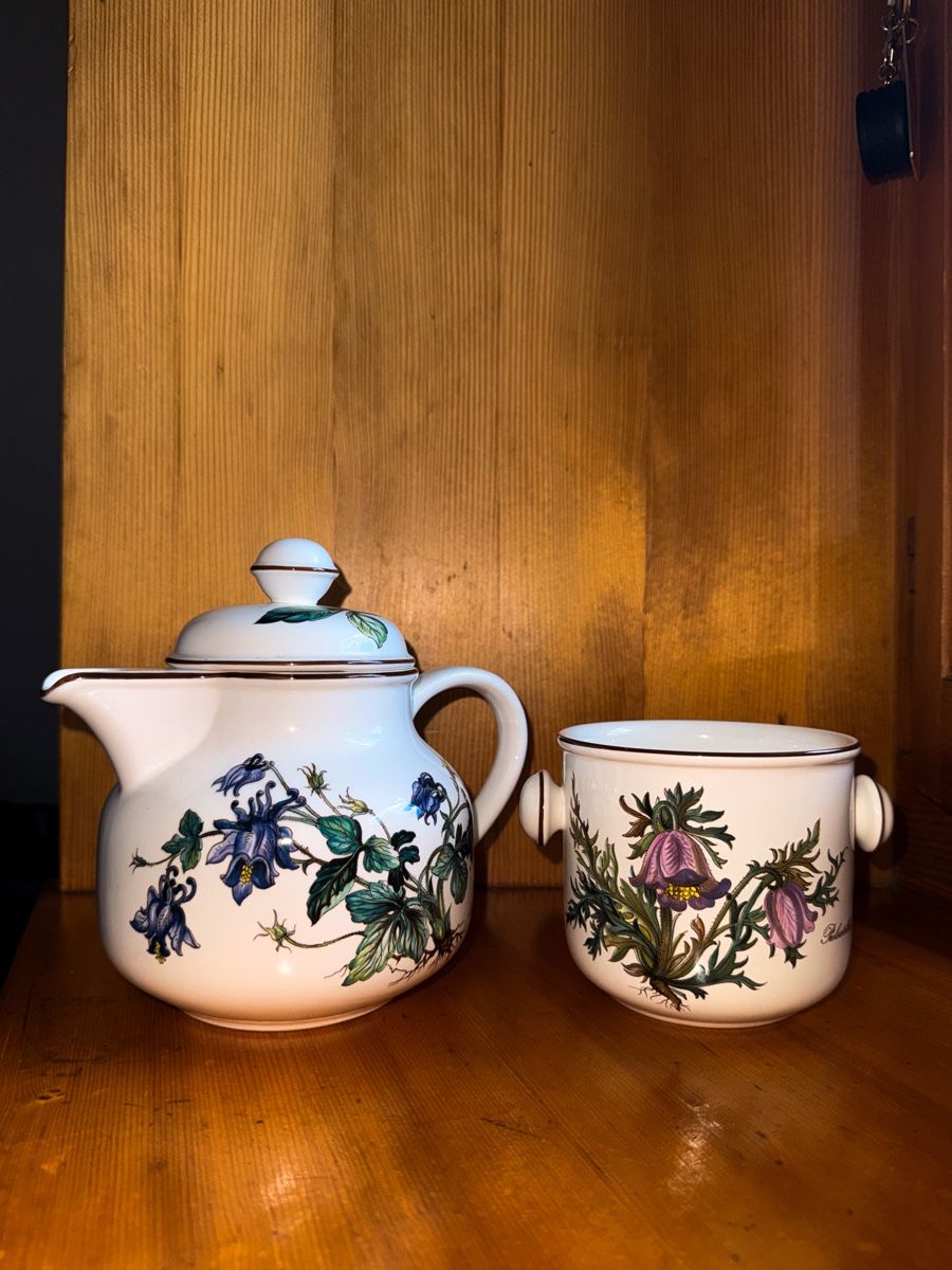 Villeroy & Boch Teekannen: Service thé Villeroy & Boch Botanica – Gebraucht aus Le Sentier von dar_hb62