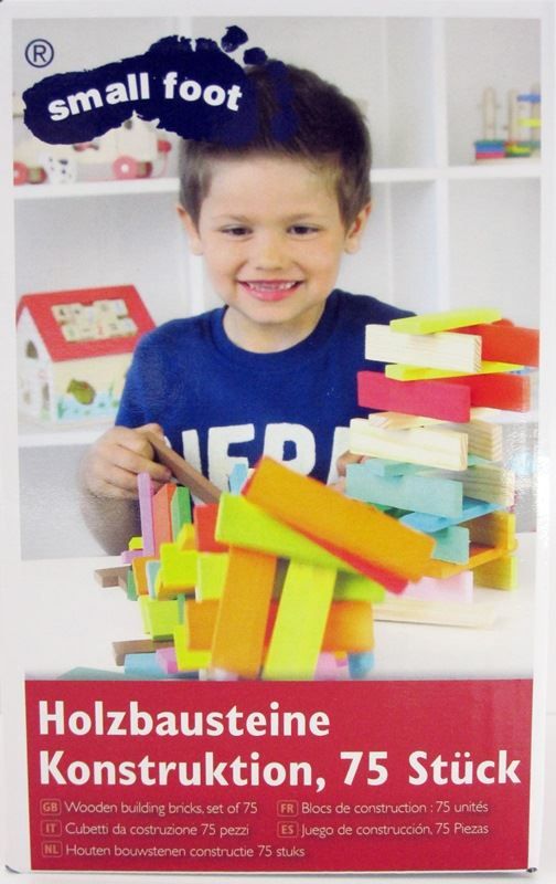 Kit di costruzioni: Holzbausteine Konstruktion, Bunt, 75 Stk – Nuovo e nell'imballaggio originale da Wettingen venduto da Swala 3