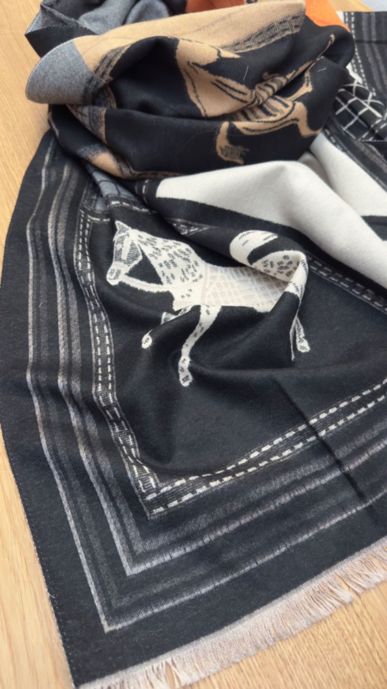 Foulard & Sciarpe: NEU Wolle fabric klassischer Schal warm – Nuovo e nell'imballaggio originale da Faulensee venduto da Liebes_Kind_2019 6