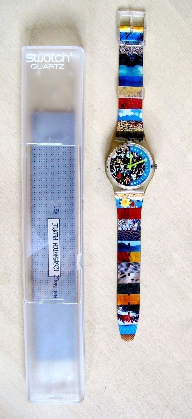Swatch Orologi: Swatch One Hundred Million von 1992 – Nuovo e nell'imballaggio originale da Bern venduto da hippoism 2